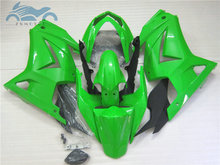 Injection mold fairings kit for Kawasaki 2008-2014 Ninja 250R ZX250 ABS sports fairing kits EX250 08 09-14 light green 2024 - buy cheap