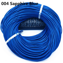 COMEOWN 10M/Lot 2mm Sapphire Blue Round Real Leather Jewelry Cord Beading Cords for Necklace Bracelet DIY Jewelry Findings 2024 - buy cheap