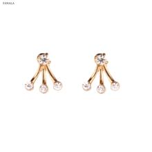 Fashion Stud Women Rhinestone Earrings Style Elegant Gift Jewelry 2024 - buy cheap