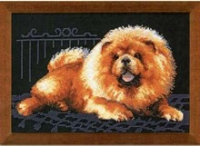 Gold Colletcion Cute Counted Cross Stitch Kit Sunlit Pomeranian Dog Pekinese Poodle Pug-dog riolis 2024 - buy cheap