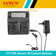 LVSUN Universal DC & Car Camera Battery Charger for Canon BP-511 BP-511A BP511 50D 40D 30D D60 D30 5D 2024 - buy cheap