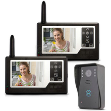 MOUNTAINONE 3.5" TFT Color Display 2 Monitor Wireless Video Intercom Doorbell Door Phone Intercom System 2024 - buy cheap