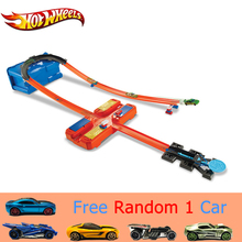 Hot Wheels Car Track Playing Set Plastic Multifunctional Storage Box Kid Toys Hotwheels Model DWW95 For Children Birthday Gift 2024 - buy cheap