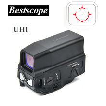 Optical UH1 Red Dot Sight Scope Reflex Sight Holographic Sight for 20mm Rail Hunting Scopes with USB Charge 2024 - buy cheap