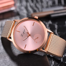 Часы наручные Lvpai женские кварцевые, повседневные часы с силиконовым ремешком, очень очаровательные аналоговые 2024 - купить недорого