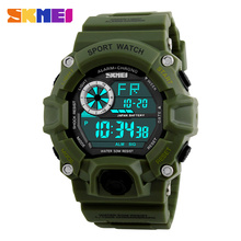 SKMEI Brand Relogio New Men Military Sports Watch LED Digital Multifunction 50M Dive Swim Fashion Dress Outdoor Wrist Watches 2024 - buy cheap