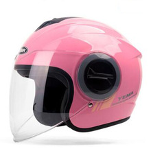 Four General women men Motorcycle helmets Half face electric Motorbike safety helmets Made of ABS Free size 2024 - buy cheap