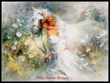 Needlework for embroidery DIY DMC High Quality - Counted Cross Stitch Kits 14 ct Oil painting - White Dream 2024 - buy cheap