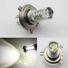 2x H4 80W CREE LED Xenon White 6000k Fog Light Daytime Running Bulb Lamp 12V 24V 2024 - buy cheap
