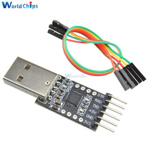 Convertidor de serie CP2102 USB 2,0 a UART TTL, Conector de 6 pines, con línea Dupont, 1 unids/lote 2024 - compra barato