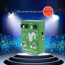 JOYO JF-12 Voodoo Octave Fuzz Effect Guitar Effect Pedal True Bypass in Hot Selling 2024 - buy cheap
