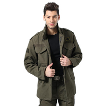 Куртка мужская тактическая в стиле милитари, ветровка для фанатов армии M65, куртка из мультфильма 101st, зимняя, Черная 2024 - купить недорого