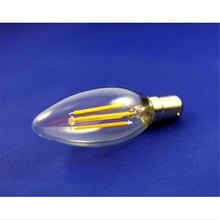 New Design Energy Saving 2W 4W Dimmable BA15D 110V 220V C35 LED Filament Candle Light Bulb 360 Degree Lamp Free Shipping 2024 - buy cheap
