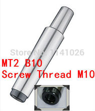 1PCS  Drill Sleeve MT2 to B10 Morse Taper  Shank Drill Chuck Arbor Drilling Lathe Machine Capacity 0.6-6mm End Thread 10mm 2024 - buy cheap