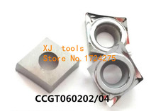 Free Shipping 10pcs CCGT060202/CCGT060204 Turning carbide Aluminum inserts,Blade for SCLCR/SCKCR Holder,Suitable for Aluminium 2024 - buy cheap