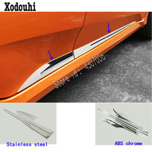 Car Detector Stainless Steel/ABS Chrome Side Door Body Trim Strip Molding Part For Honda Civic 10th Sedan 2016 2017 2018 2019 2024 - buy cheap