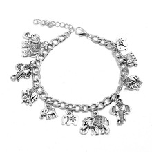 LOVBEAFAS Vintage Charm Bracelets & Bangles For Women Ethnic Chain Bohemian Femme Animal Elephant Bracelets Party Jewelry Gift 2024 - buy cheap
