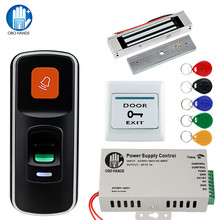 Obo hands rfid-sistema de controle de acesso por impressão digital, conjunto de fechaduras elétricas magnética, parafuso, fechadura com chave de fonte de alimentação 2024 - compre barato