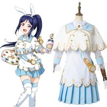 Love Live!Lovelive Cosplay Aqours Matsuura Kanan Wonderland Cosplay Costume Adult Women Maid Dress Suit Halloween Costume 2024 - buy cheap