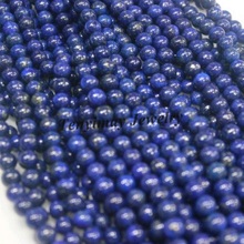 Wholesale 5 Strands(about 50pcs/strand) Natural Lapis Lazuli Beads For Jewelry DIY 8mm Lazurite Beads 2024 - buy cheap