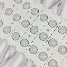 1000pcs/lot  Cool white 2835 3LED injection led module 12V with lens Waterproof IP66 1.5w LED Modules Lighting for Shop banner 2024 - buy cheap