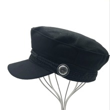 Winter Hats For Women Men Octagonal Cap Wool Button Baseball Caps Sun Visor Hat Gorras Casquette Touca Black Casual 2024 - buy cheap