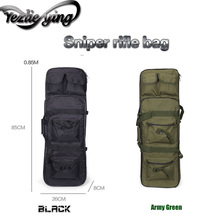 Bolsa de pistola táctica para exteriores, mochila militar para Rifle Airsoft de 85cm con cubierta, bolsa de transporte para Rifle Dual 2024 - compra barato