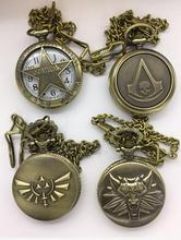 Saint seiya-reloj de bolsillo con cadena, 20 piezas, varios modelos, envío gratis 2024 - compra barato