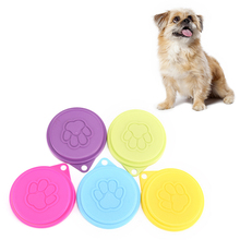 88mm Dog Storage Top Cap Food Can Tin Cover Lid Pet Cat Puppy Food Can Lid Reusable Pet Supplies Random Color 2024 - buy cheap