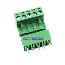 20sets  Connection Terminal Green 2EDG5.08 2P 3P 4P 5P 6P 7P 8P 9P 10P  5.08mm pitch connector Straight-Pin 2024 - buy cheap