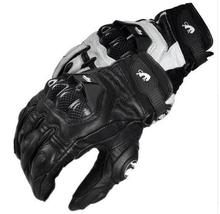 Furygan-guantes de cuero AFS 6 para hombre, guantes de carreras, ciclismo, ciclismo 2024 - compra barato