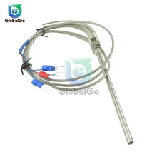 1 Meter RTD PT100 Temperature Sensor Thermocouple Probe 0.5 x 10cm with 3 Cable Wires for Temperature Controller 2024 - buy cheap