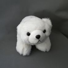 Oso polar blanco de peluche de 30cm, muñeco suave, regalo de cumpleaños, d2588 2024 - compra barato
