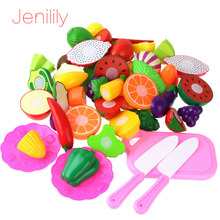 Baby Kid's Kitchen Pretend Play Kitchen Toys Simulation Cutting Fruit and Vegetable Education food Toys for Girls Children 2024 - buy cheap