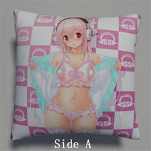 Super Sonico Anime Two Side Pillowcases Hugging Pillow Cushion Case Cover Otaku Cosplay Gift New 372 2024 - buy cheap
