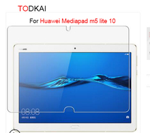 Nuevo 9H de cristal templado para HUAWEI MediaPad M5 lite 10 Película de pantalla de vidrio templado para huawei Mediapad M5 lite 10,1 pulgadas Tablet scr 2024 - compra barato