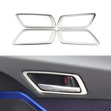 4X Stainless Steel Car Door Inner Inside Handle Bowl Frame Trim Sticker for Toyota C-HR CHR 2017 2018 Accessories 2024 - buy cheap