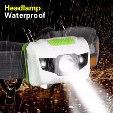 Waterproof LED Headlamp 4 Modes Torch Head Lamp Energy Saving Lights Lampe Frontale Outdoor Lighting Hiking Camping Lights 2024 - buy cheap
