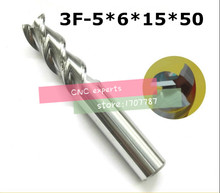 3f-5.0,hrc50,carbide Square Flatted End Mill,3flute Milling Cutter For Aluminum Endmill Tools Carbide Cnc Mill Router Bits 2024 - buy cheap