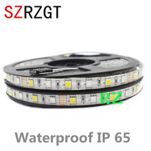 LED Strip 5050 RGBW Waterproof IP 65 DC12V Flexible LED Light RGB + White / RGB + Warm White 60 LED/m 5m/lot. 2024 - buy cheap