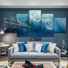 Framework Modular HD Home Decoration Prints Canvas Marine World Sharks Living Room Wall Art Picture Modern Painting Poster 2024 - buy cheap