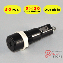 (50PCS) Fuse Holder MF-527 5x20mm mountig hole 12mm 2024 - buy cheap