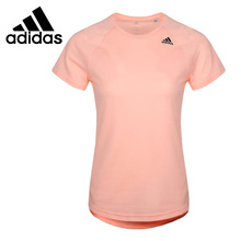 Оригинал, Новое поступление 2018, Футболки Adidas D2M, женские футболки с коротким рукавом, спортивная одежда 2024 - купить недорого