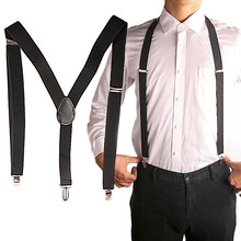 Tirantes ajustables en forma de Y para hombre Y mujer, ropa elástica, tirantes con Clip, cinturón 2024 - compra barato