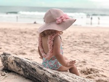 Bañador de una pieza con Estampado de sandía para niñas pequeñas, traje de baño con Espalda descubierta, Bikini Floral, Verano 2024 - compra barato