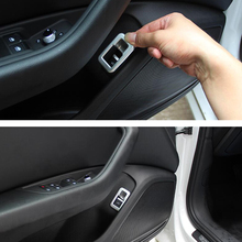 Car Interior Rear Trunk Door Switch Frame Trim Styling Sticker For Audi A4L 2017 Auto Accessories ABS 2024 - buy cheap