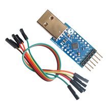 USB 2,0 к TTL UART 6PIN модуль последовательный преобразователь CP2104 STC PRGMR Замена CP2102 с Dupont кабели 2024 - купить недорого