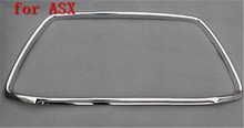 Car accessories ABS chrome grille trim around Racing grills light bar trim For Mitsubishi ASX 2013-2015 Car styling 2024 - buy cheap