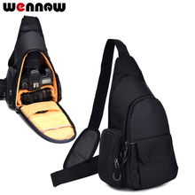 Wennew Camera Bag DV Photo Case Sling Shoulder Backpack for Panasonic LUMIX S1R GX80 GX85 GM5 GM1 FZ2500 FZ300 FZ200 LX100 LX10 2024 - buy cheap