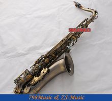 Professional New Antique Bb Tenor Saxophone sax High F# Ablone Keys With Case 2024 - buy cheap